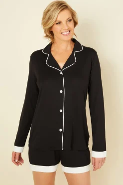 Bella Long Sleeve Top & Boxer Pajama Set*Cosabella Sale
