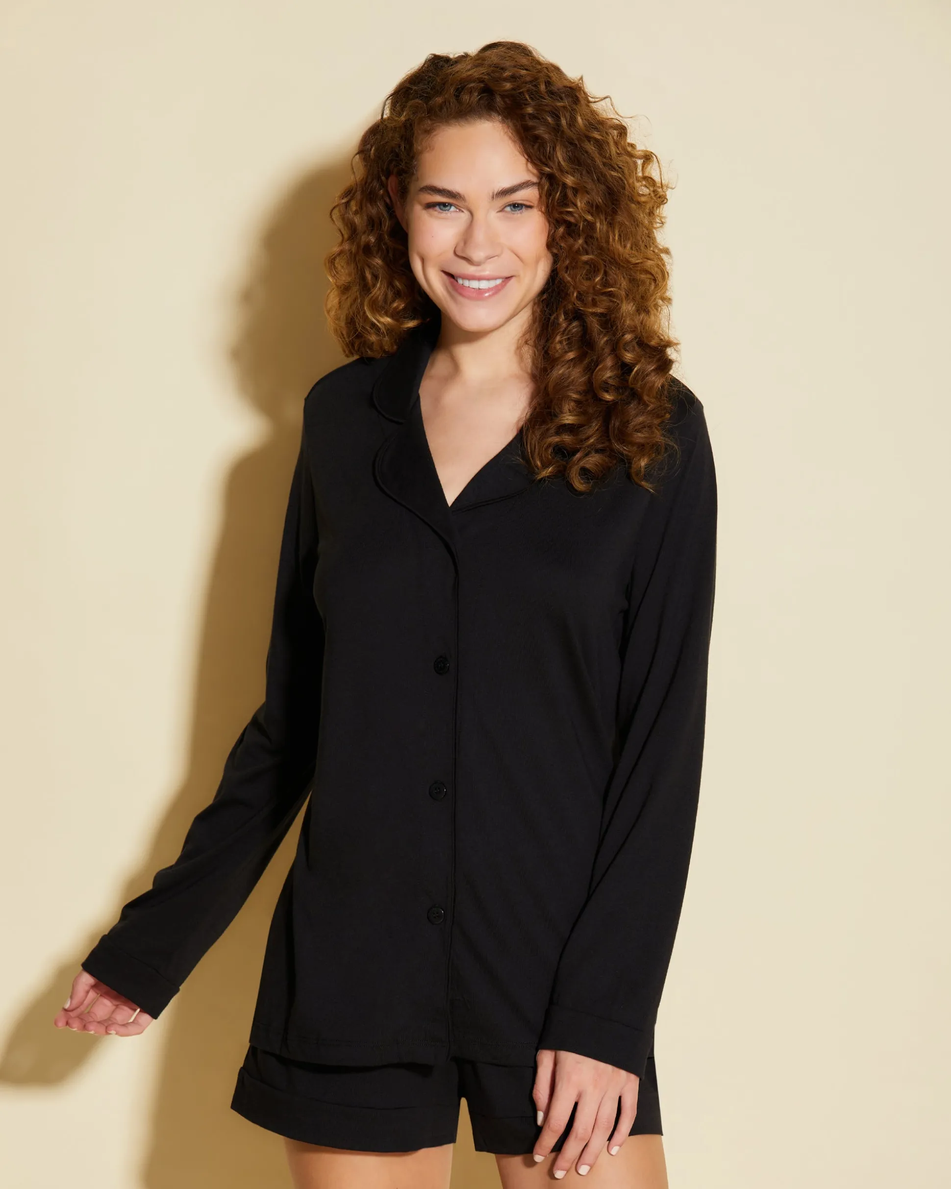 Bella Long Sleeve Top & Boxer Pajama Set*Cosabella Best