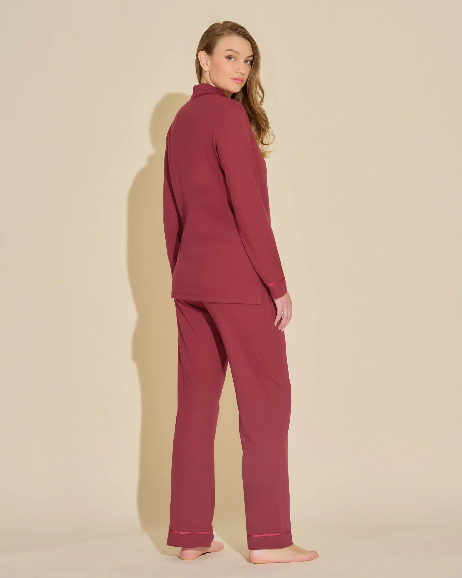 Bella Long Sleeve Top & Pant Pajama Set*Cosabella Fashion