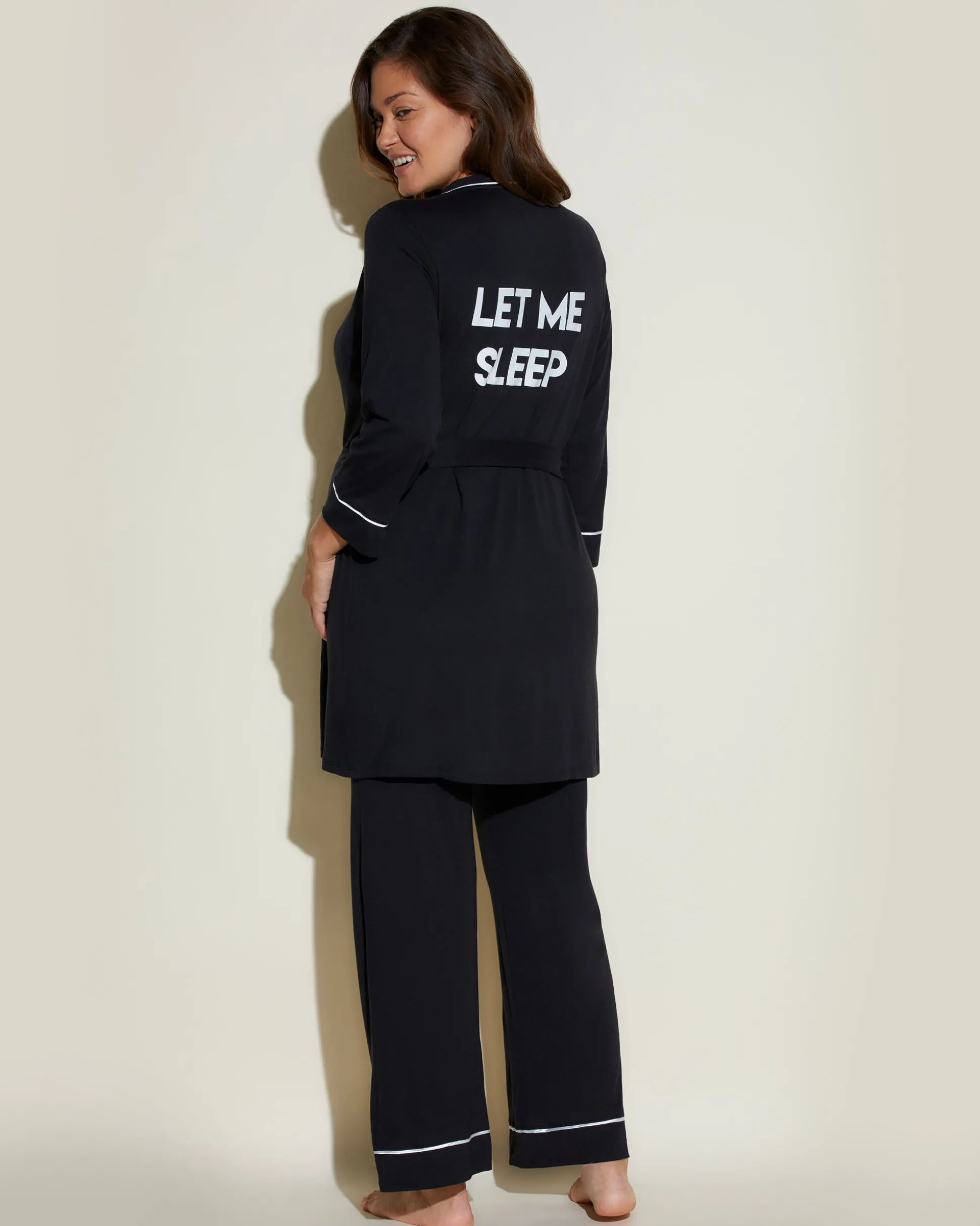 Bella Nursing 3 Piece Set With Print Robe*Cosabella Best Sale