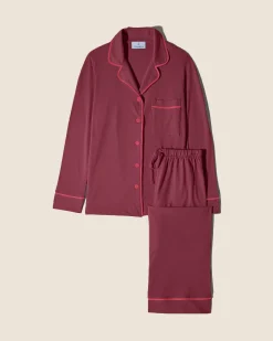 Bella Petite Long Sleeve Top & Pant Pajama Set*Cosabella Shop