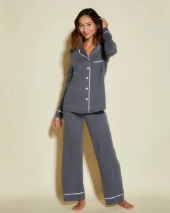 Bella Petite Long Sleeve Top & Pant Pajama Set*Cosabella Outlet