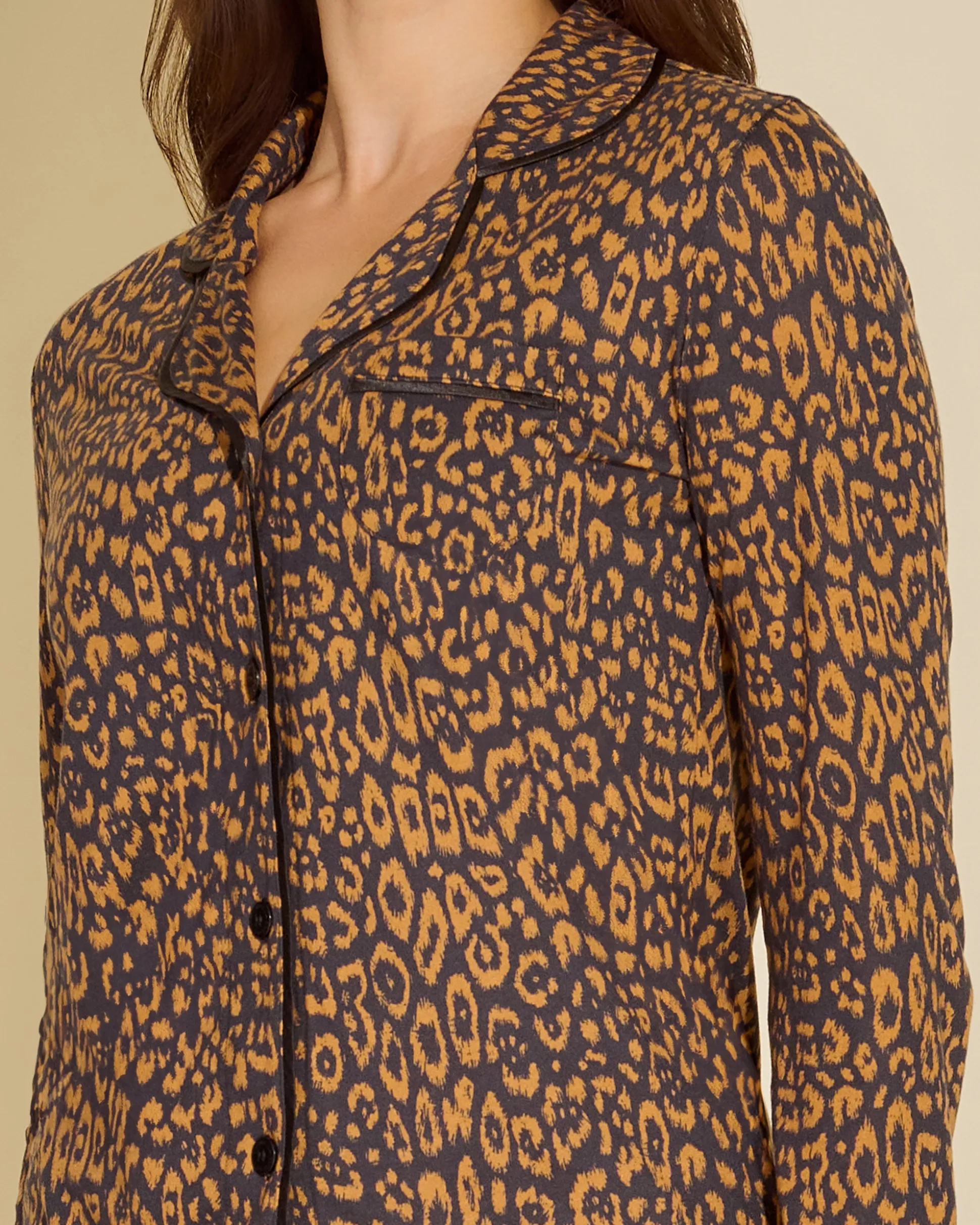 Bella Printed Long Sleeve Top & Pant Pajama Set*Cosabella Outlet