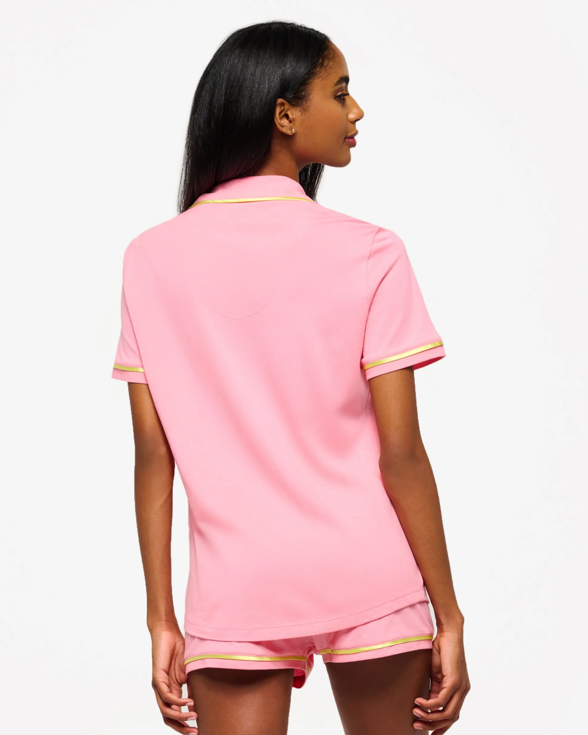 Bella Short Sleeve Top & Boxer Pajama Set*Cosabella Clearance