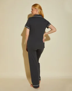 Bella Short Sleeve Top & Pant Pajama Set*Cosabella Fashion