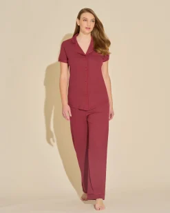 Bella Short Sleeve Top & Pant Pajama Set*Cosabella Flash Sale