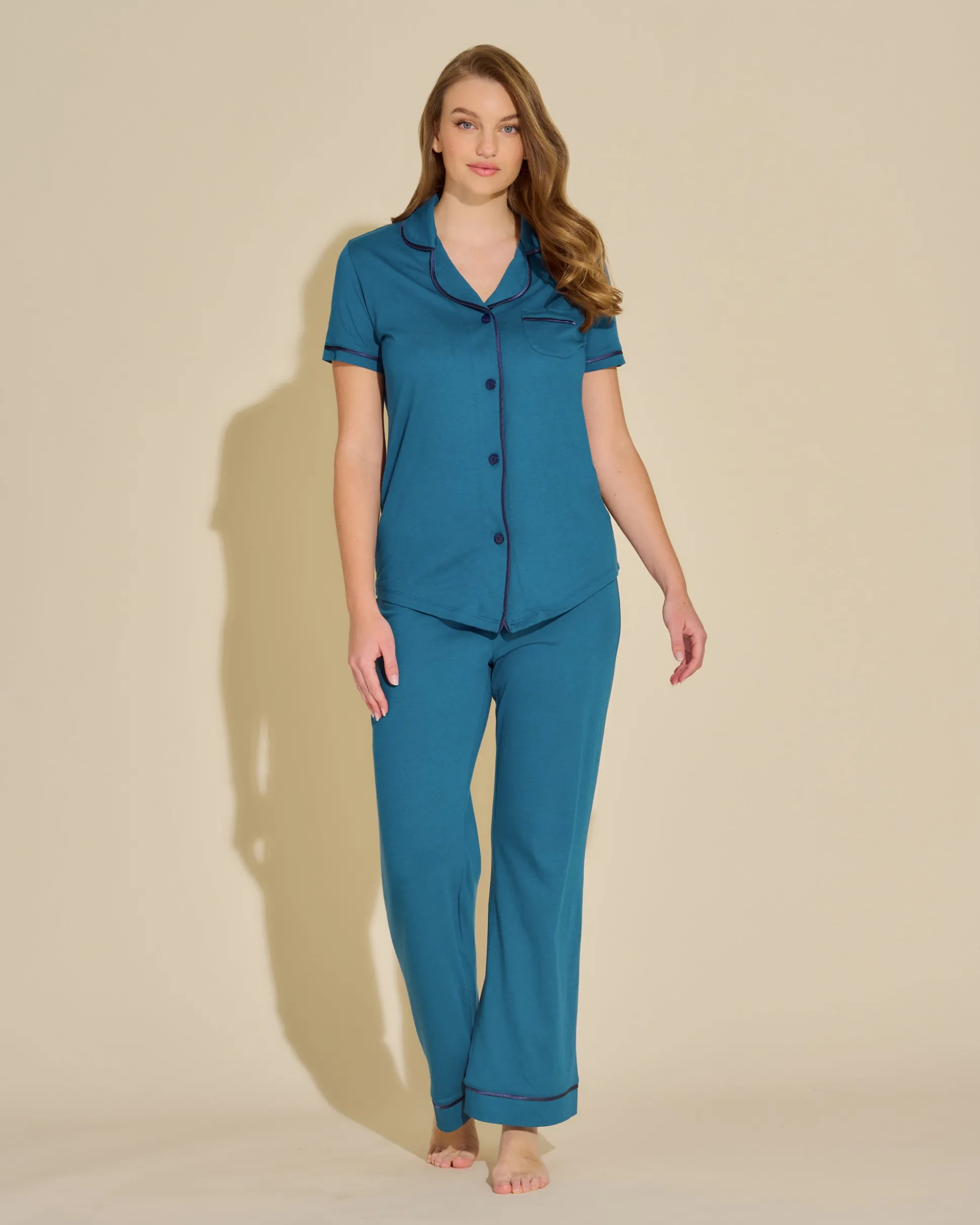 Bella Short Sleeve Top & Pant Pajama Set*Cosabella Sale