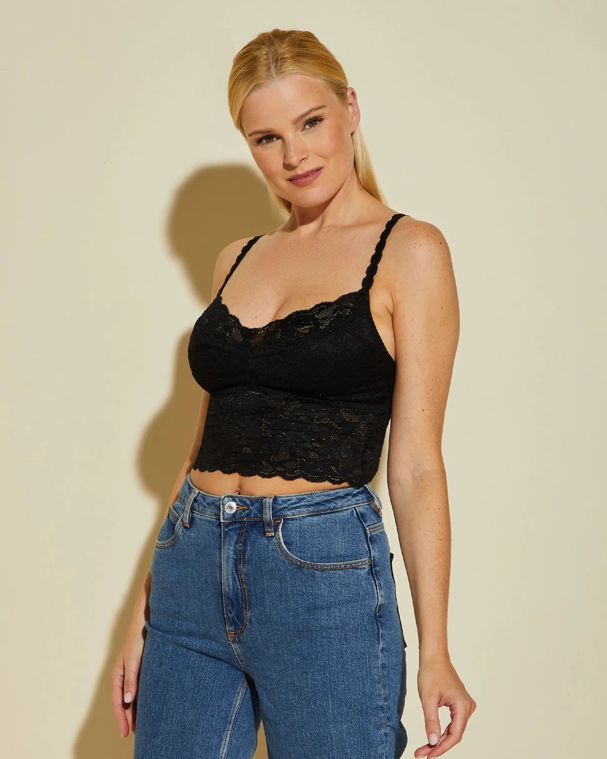 Never Say Never Crop Cami*Cosabella New