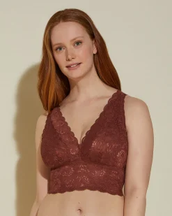 Never Say Never Curvy Plungie Longline Bralette*Cosabella Shop