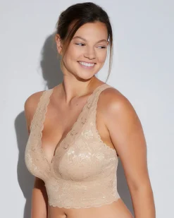 Never Say Never Curvy Plungie Longline Bralette*Cosabella Sale