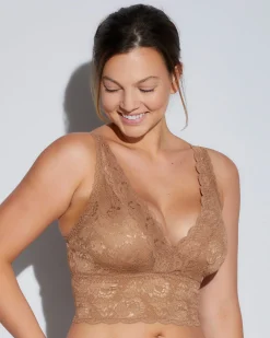 Never Say Never Curvy Plungie Longline Bralette*Cosabella Clearance