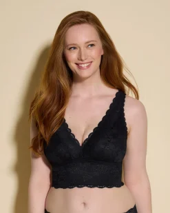 Never Say Never Curvy Plungie Longline Bralette*Cosabella Outlet