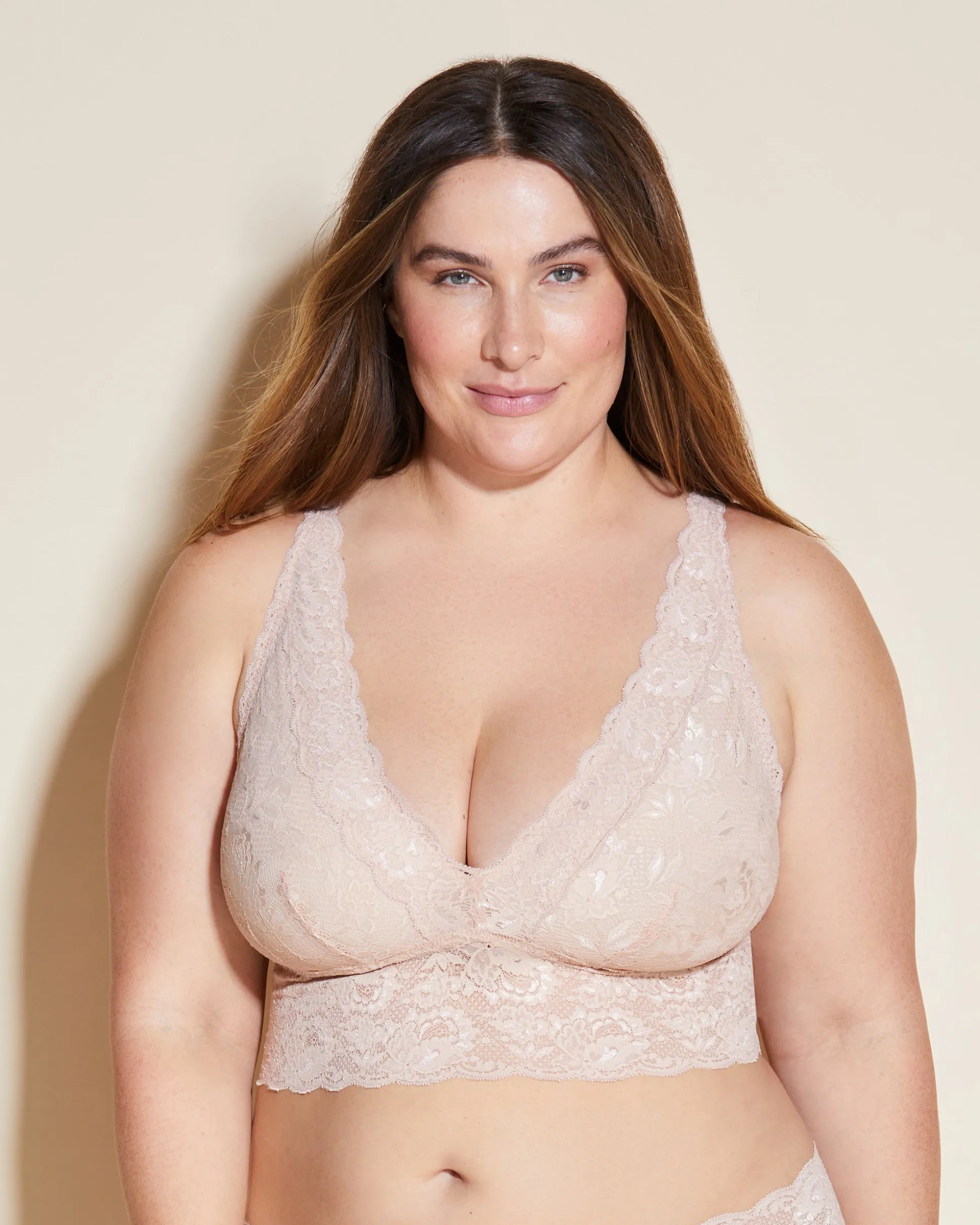 Never Say Never Extended Plungie Longline Bralette*Cosabella Clearance