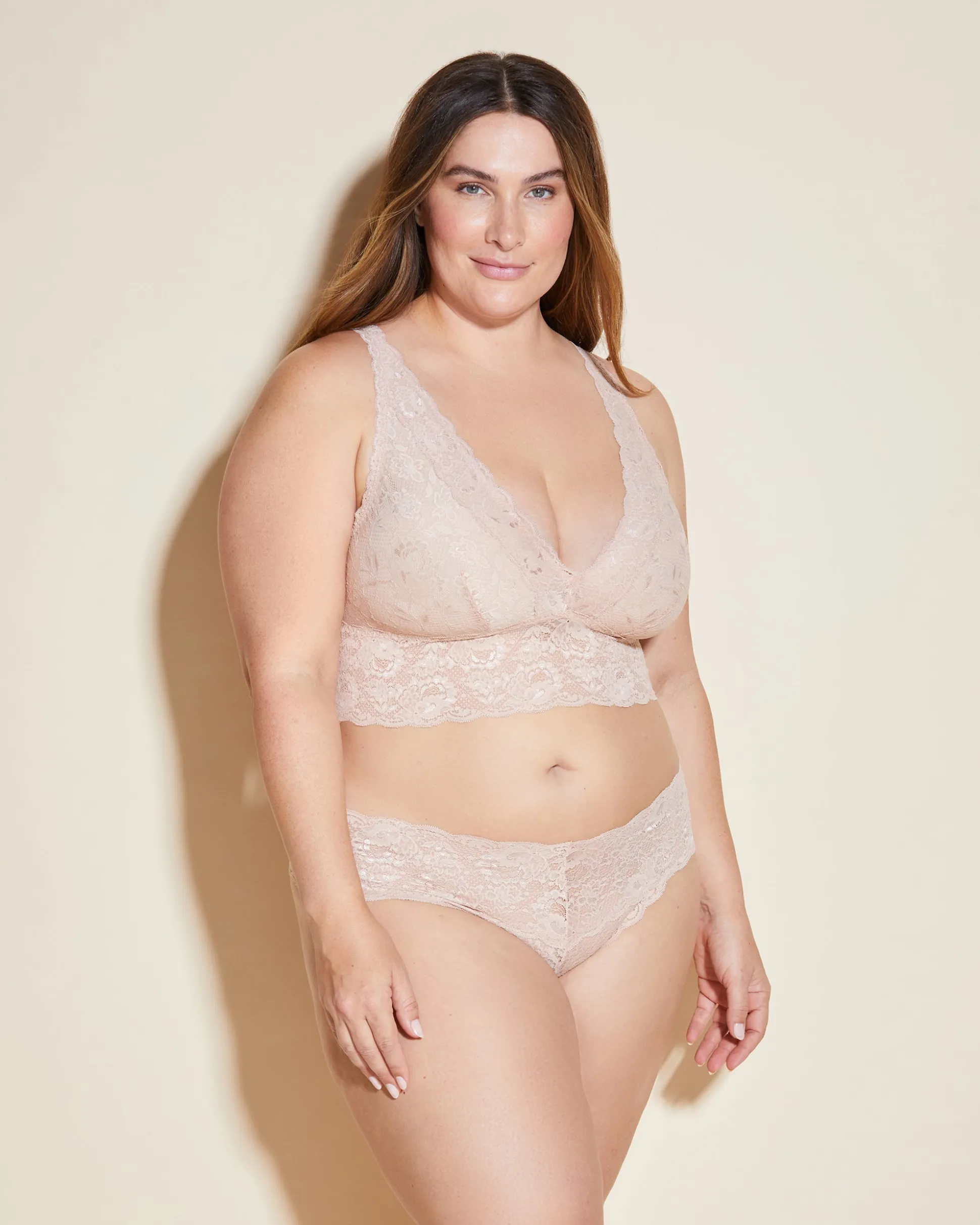 Never Say Never Extended Plungie Longline Bralette*Cosabella Clearance