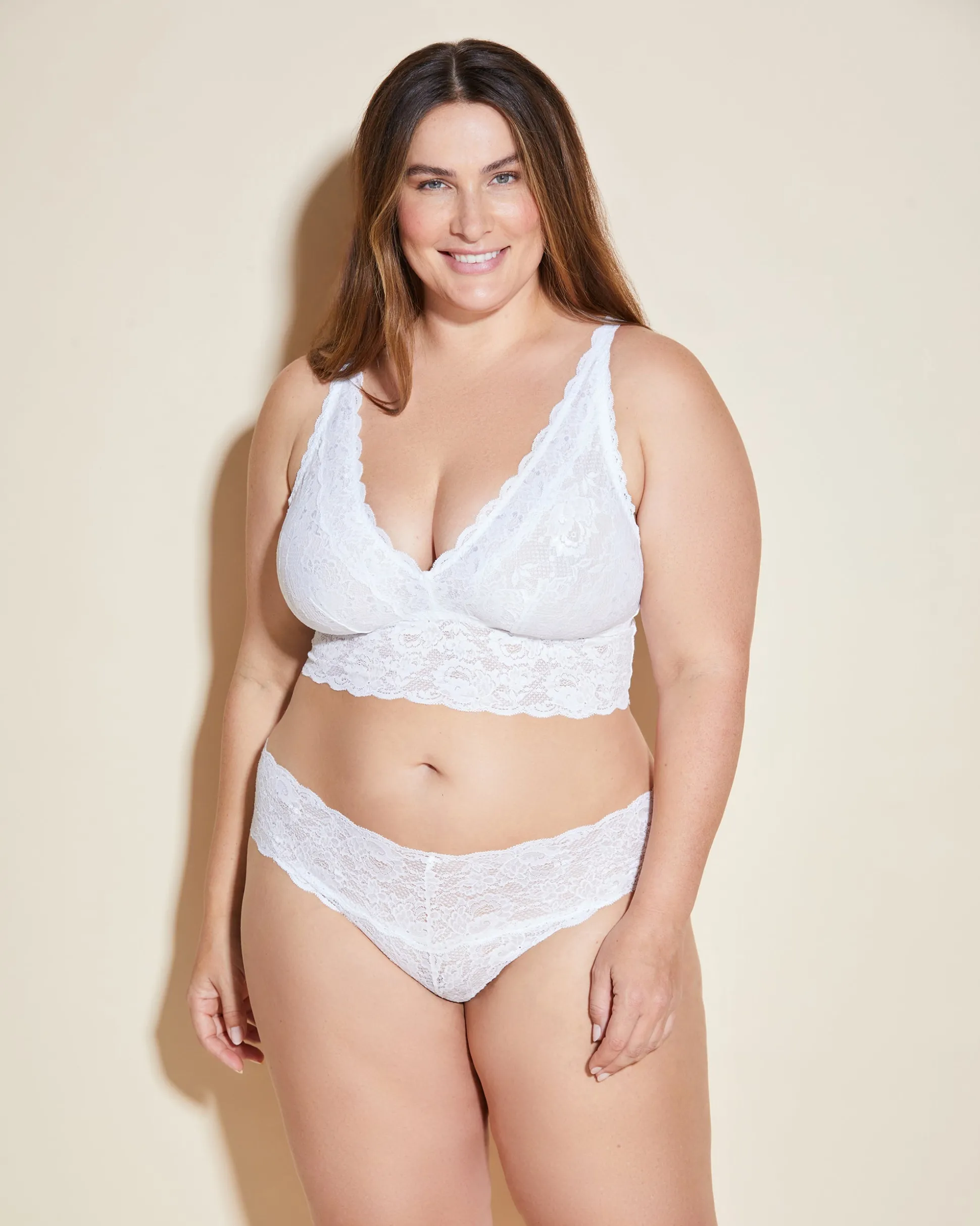 Never Say Never Extended Plungie Longline Bralette*Cosabella Outlet
