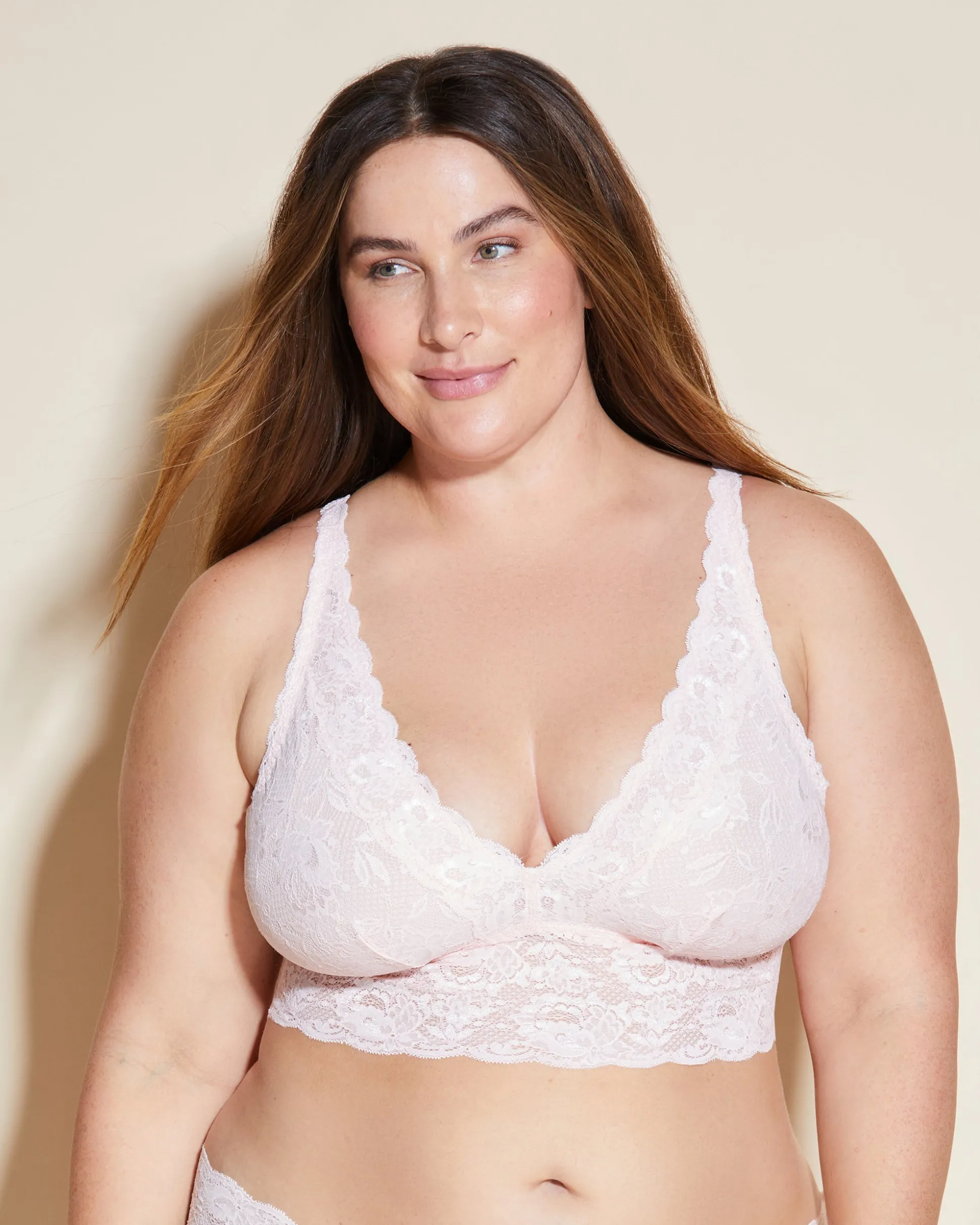 Never Say Never Extended Plungie Longline Bralette*Cosabella Clearance
