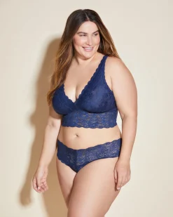 Never Say Never Extended Plungie Longline Bralette*Cosabella Hot