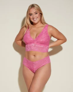 Never Say Never Extended Plungie Longline Bralette*Cosabella Discount