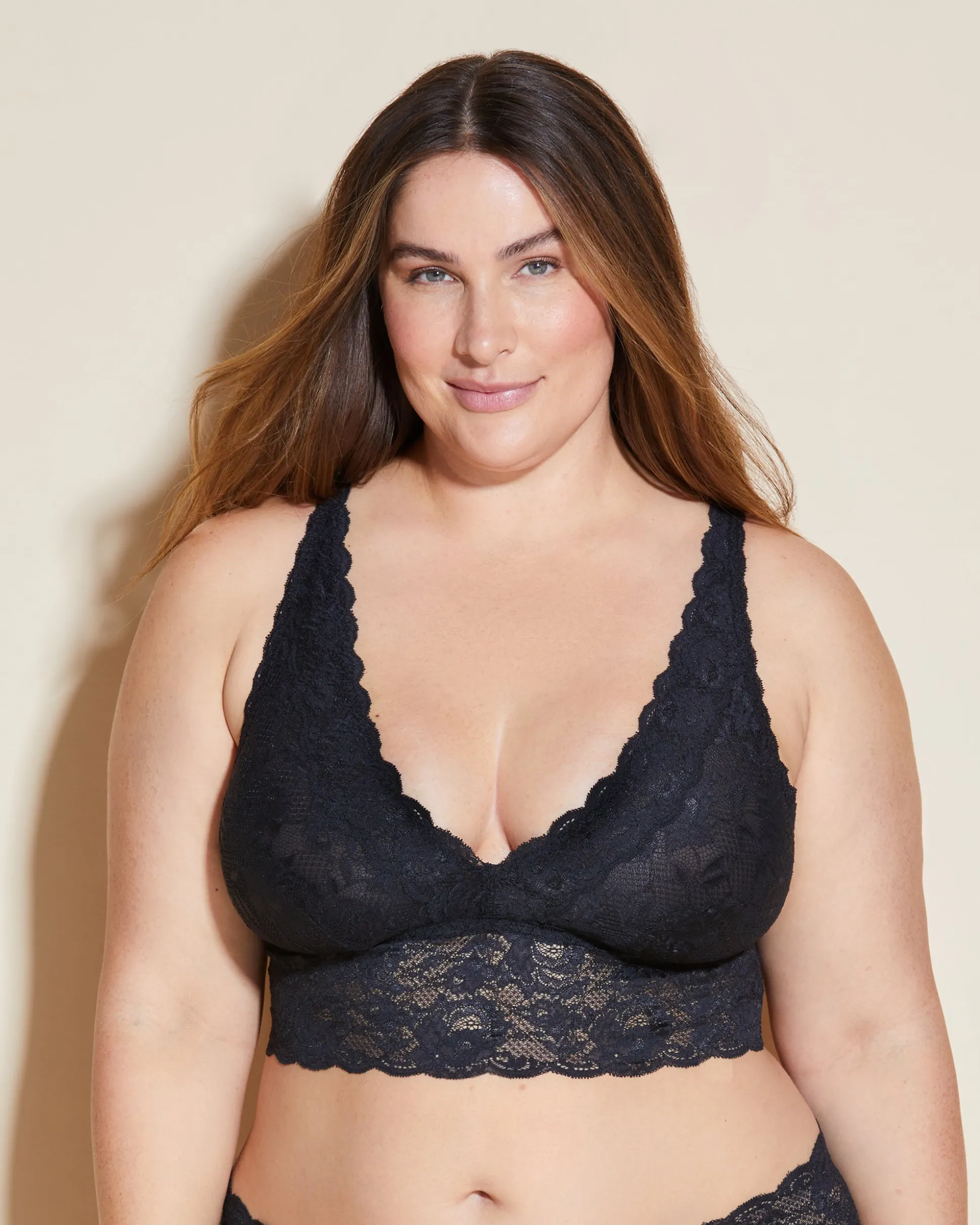Never Say Never Extended Plungie Longline Bralette*Cosabella Online