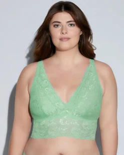 Never Say Never Extended Plungie Longline Bralette*Cosabella New