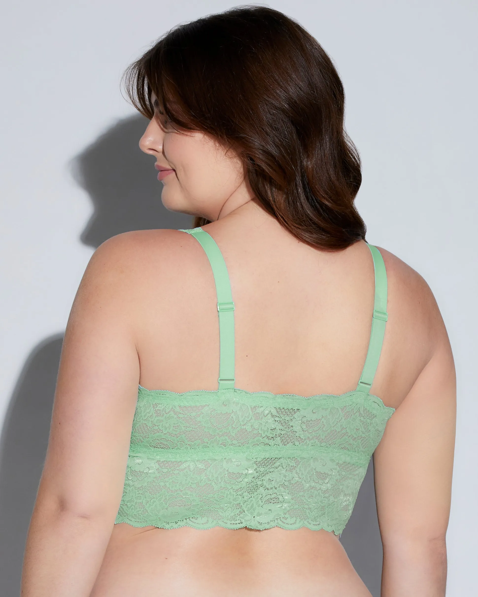 Never Say Never Extended Plungie Longline Bralette*Cosabella New