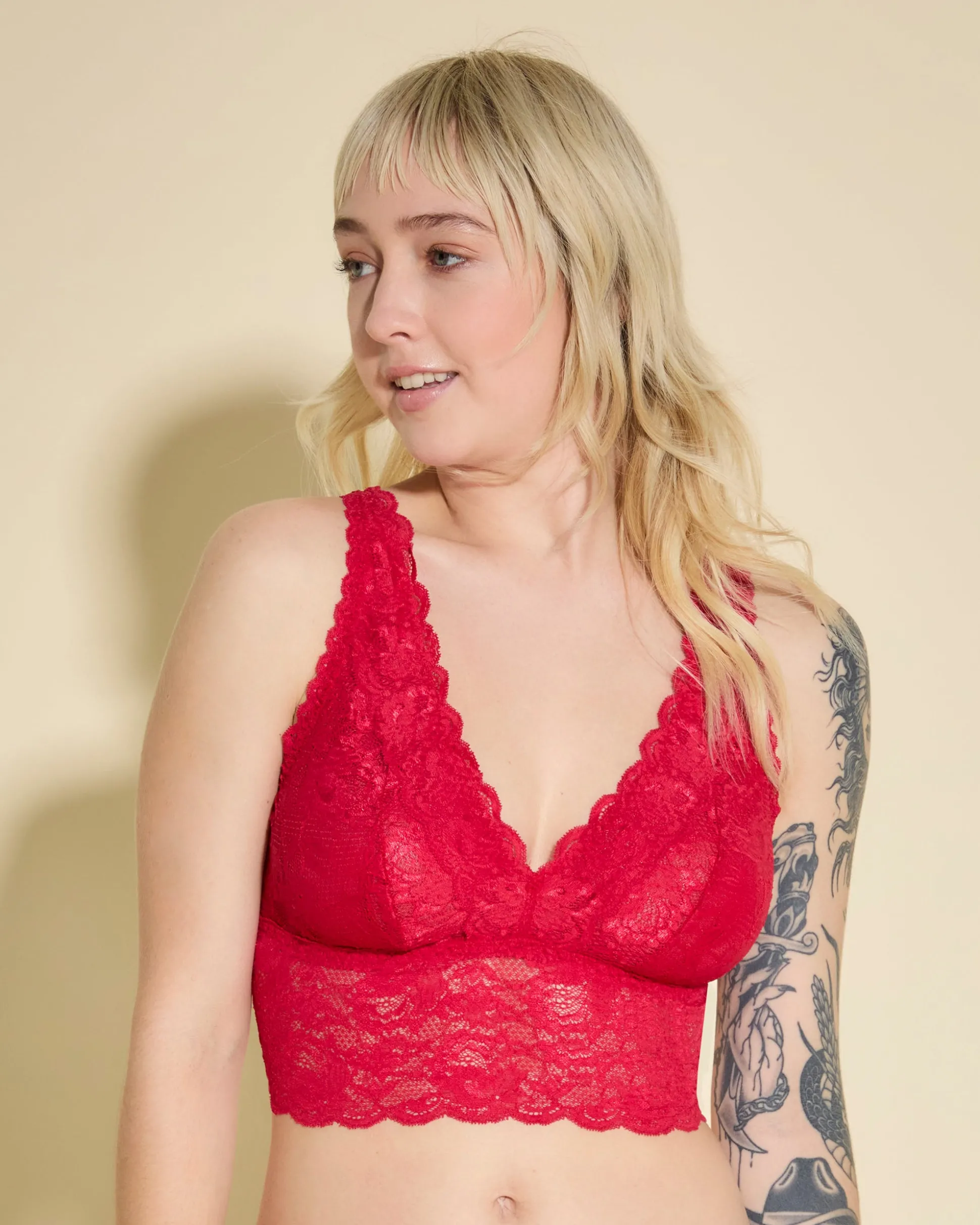 Never Say Never Plungie Longline Bralette*Cosabella Clearance