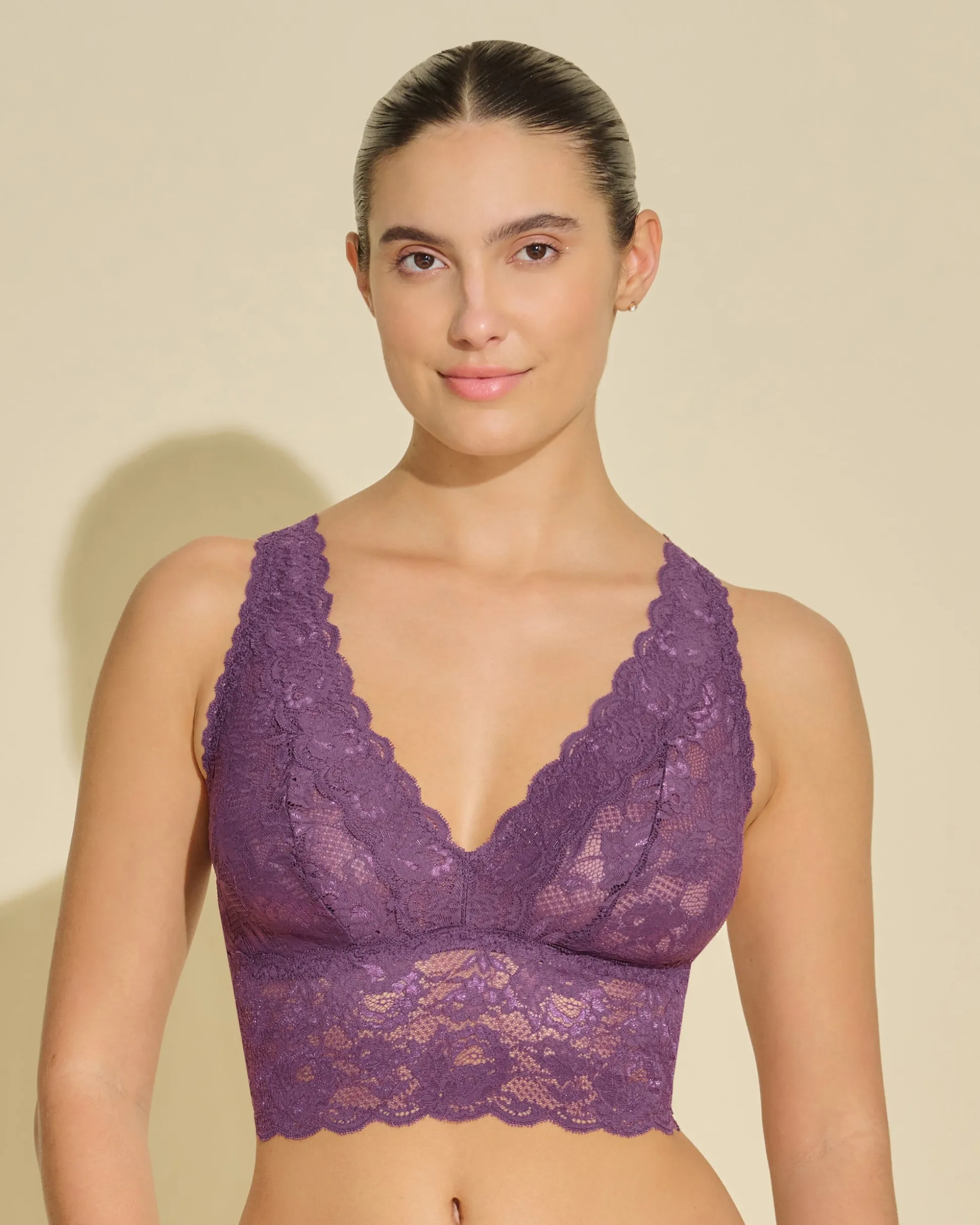 Never Say Never Plungie Longline Bralette*Cosabella Online