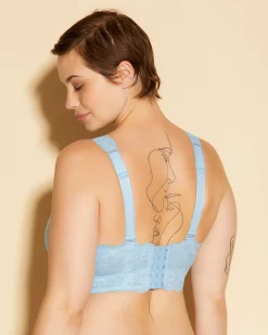 Never Say Never Super Curvy Plungie Longline Bralette*Cosabella New