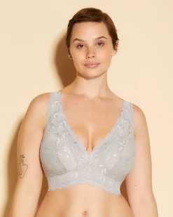 Never Say Never Super Curvy Plungie Longline Bralette*Cosabella Cheap
