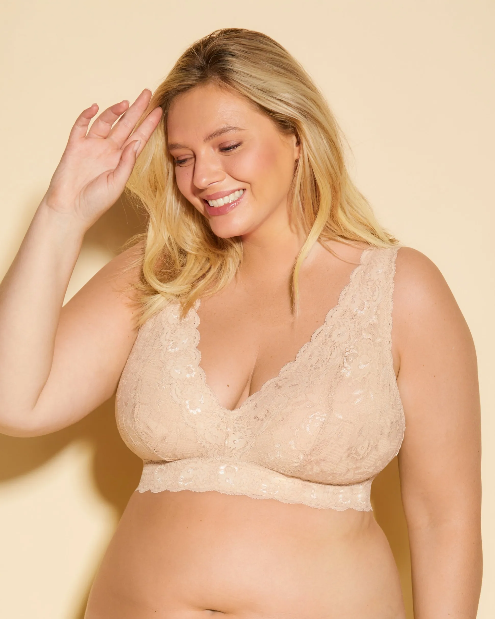 Never Say Never Ultra Curvy Plungie Longline Bralette*Cosabella Store