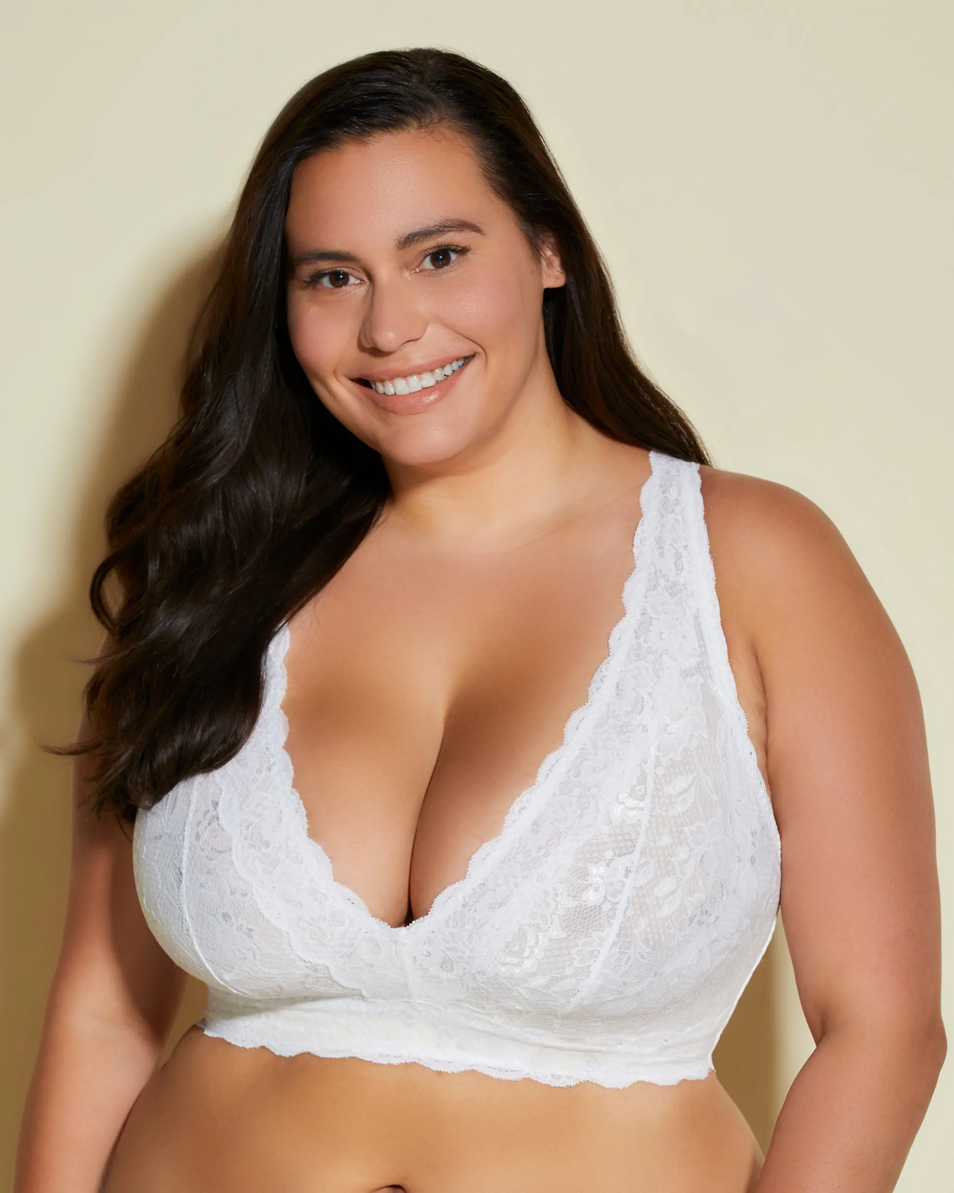 Never Say Never Ultra Curvy Plungie Longline Bralette*Cosabella Sale