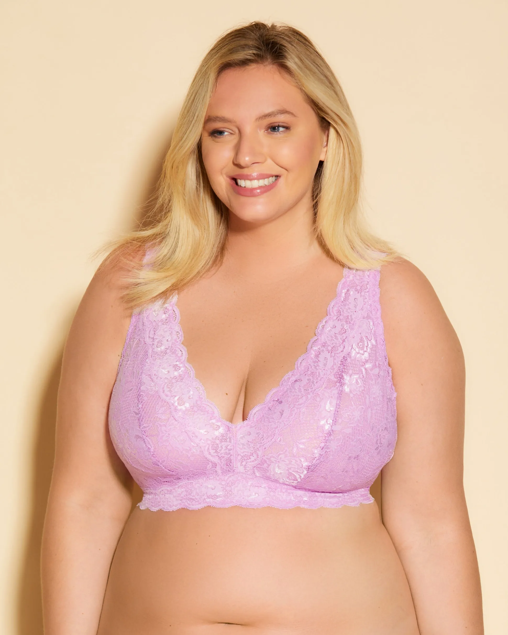 Never Say Never Ultra Curvy Plungie Longline Bralette*Cosabella Best