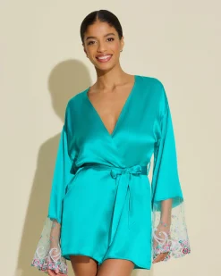 Sanika Silk Robe*Cosabella Store