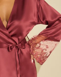 Sanika Silk Robe*Cosabella Clearance