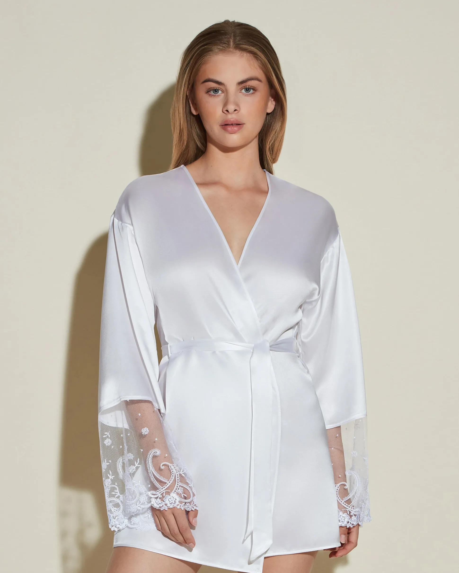 Sanika Silk Robe*Cosabella Clearance