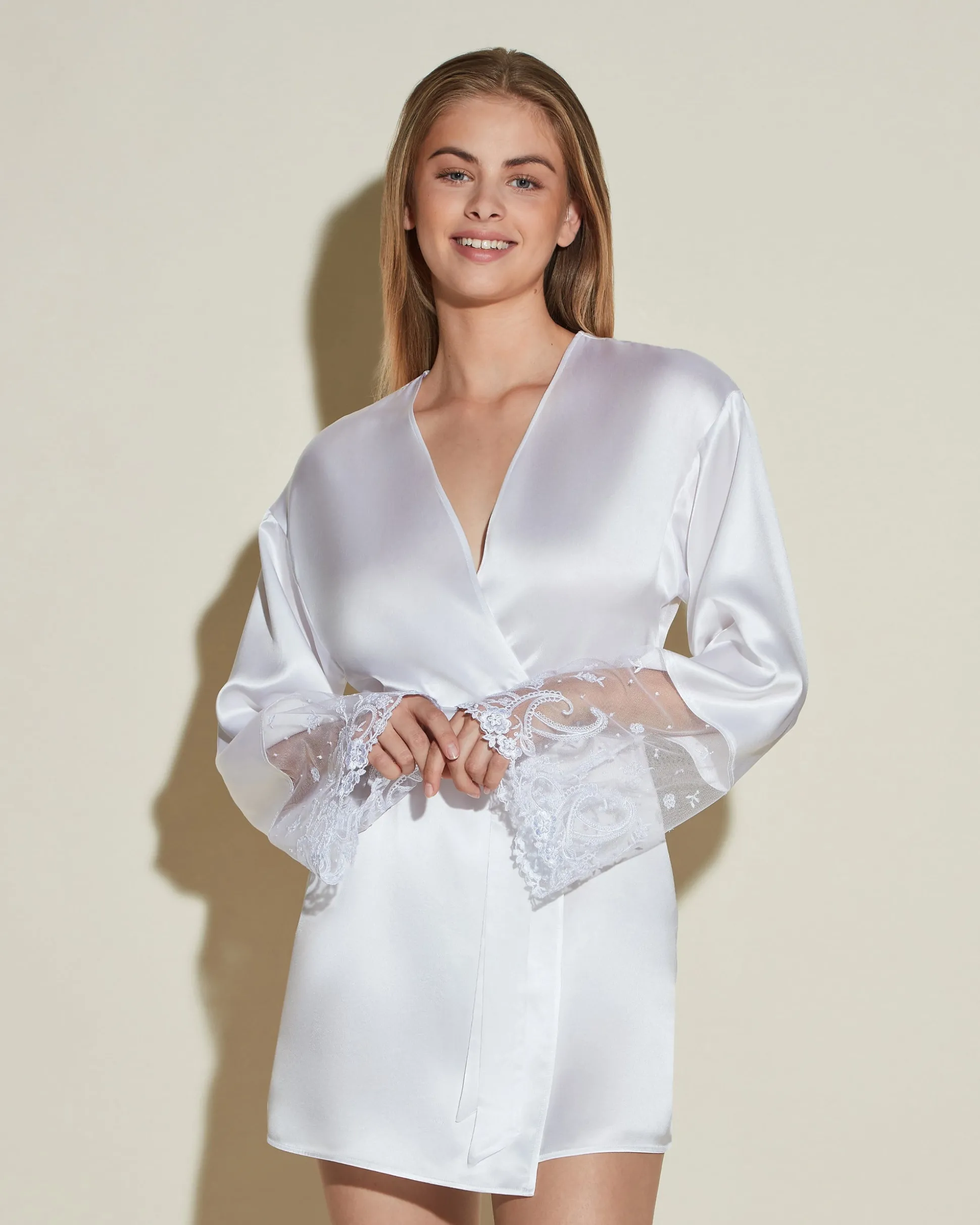 Sanika Silk Robe*Cosabella Clearance